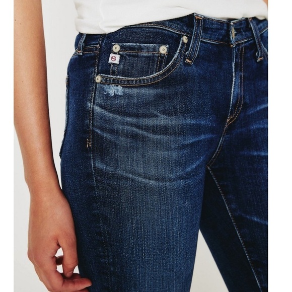 AG Legging Super Skinny Blue Jeans 25R Y2K - Picture 8 of 15